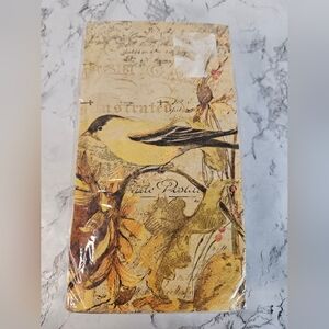 Bird and Floral Decorative Paper